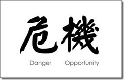 Crisis - Danger + Opportunity
