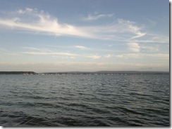The view towards Brownsea island