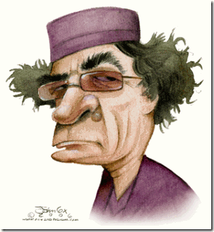 Gaddafi by John Cox © 2006