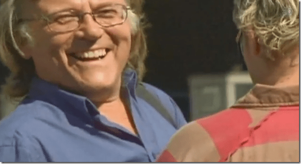 A very smiley Ken Hawkins (click to view the SGI video)